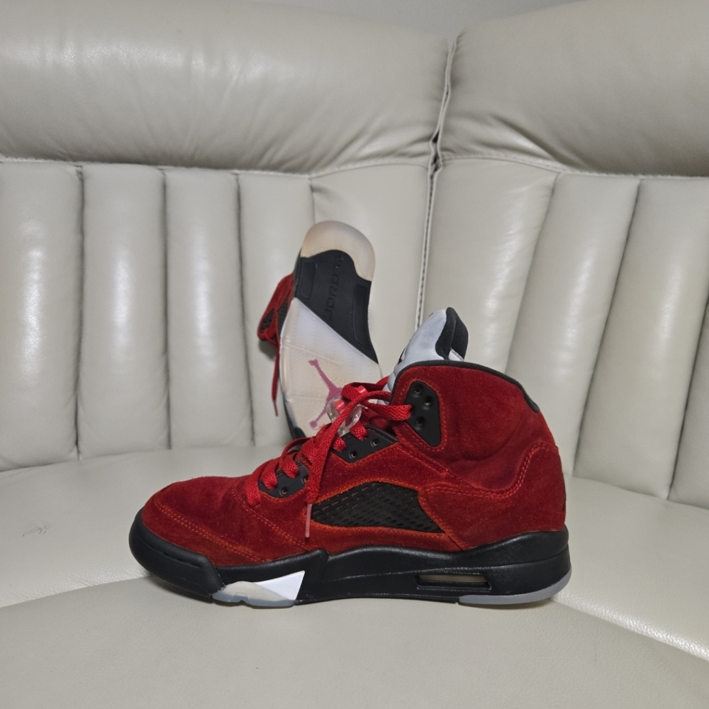 Jordan 5 Raging Bull Size 8 (Customized) - Picture 7 of 14